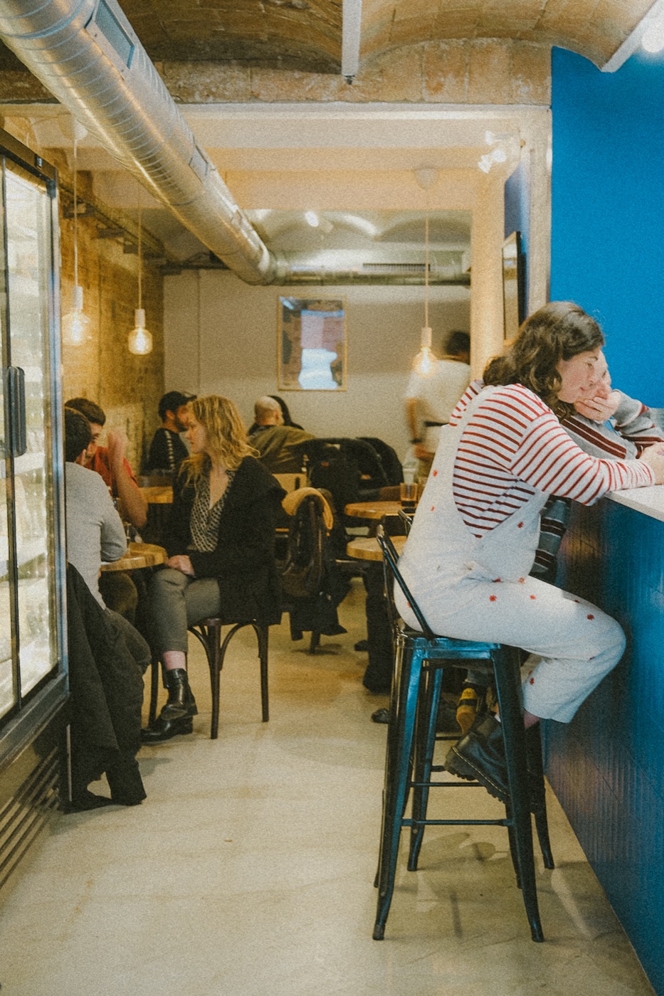 L'interior de Petit Bleu